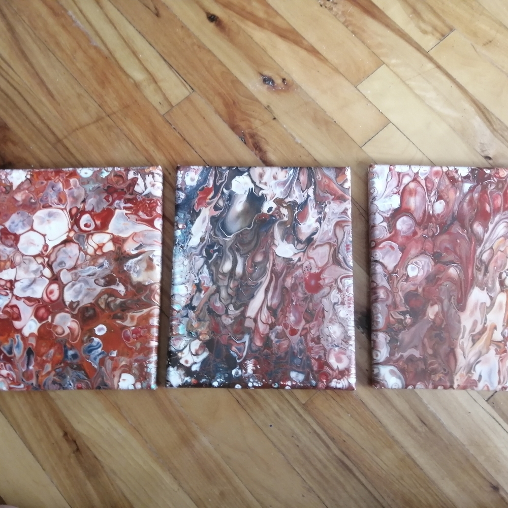 "Brain Dammage" Acrylic painting